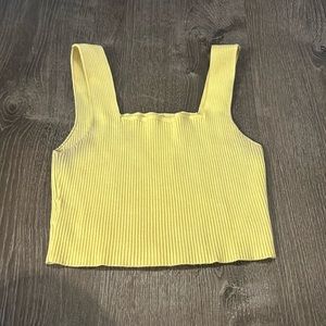 Cropped tank top